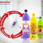 BISON Herbal Phenyl Floor Cleaner | Lavender Fresh | 20X Advanced Cleaning | Fights Germs - Image 2