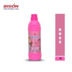 BISON Herbal Phenyl Floor Cleaner | Rose Fresh | 20X Advanced Cleaning | Fights Germs