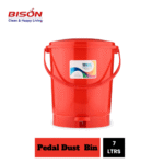 BISON 7 LTRS PEDAL DUST BIN - BLUE